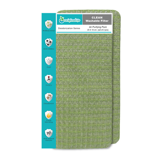Originallife Air Purifying Pack Washable Lightweight Size Non-toxic Material 2pcs