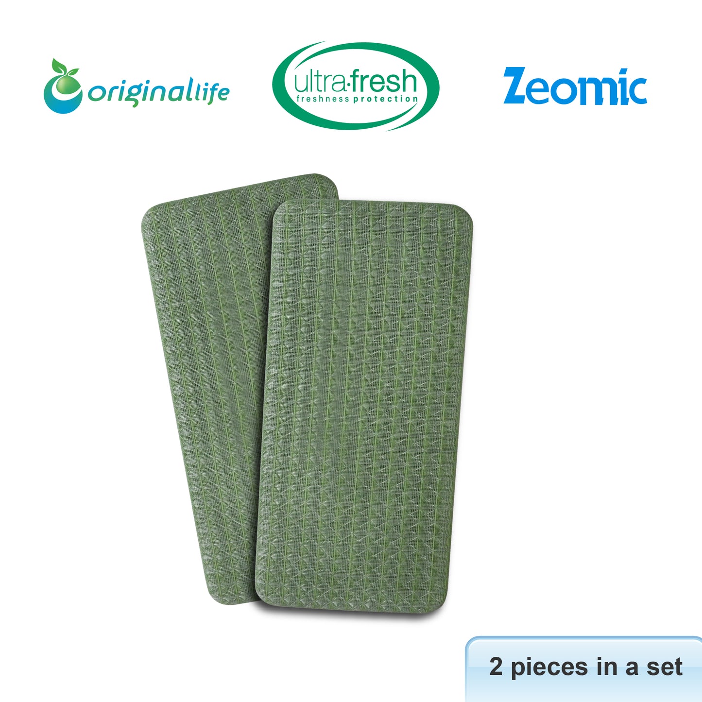Originallife Air Purifying Pack Washable Lightweight Size Non-toxic Material 2pcs